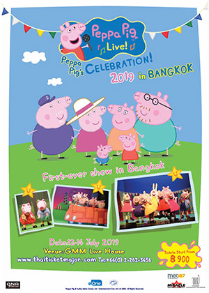 Peppa Pig Live Celebration 2019 in Bangkok